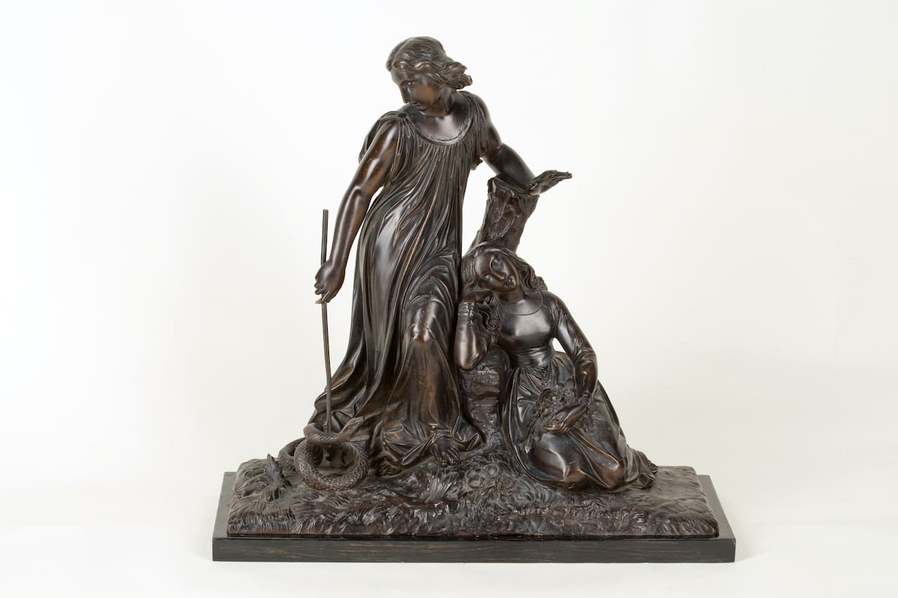 Mythology, Bronze Sculpture, 19th century