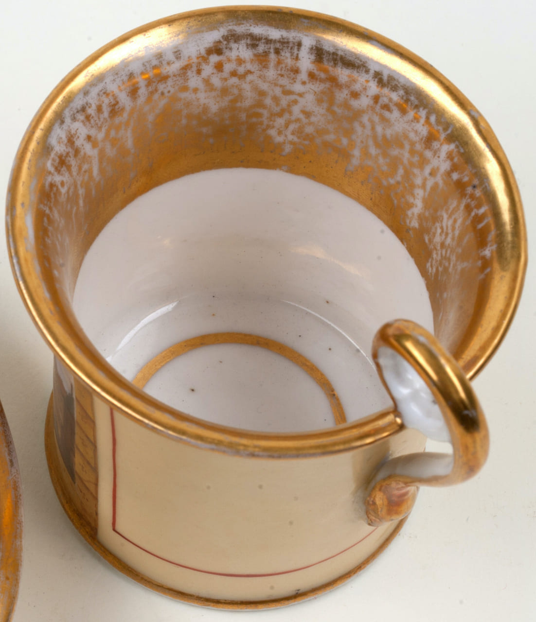 Porcelain Cup with Saucer, 19th century