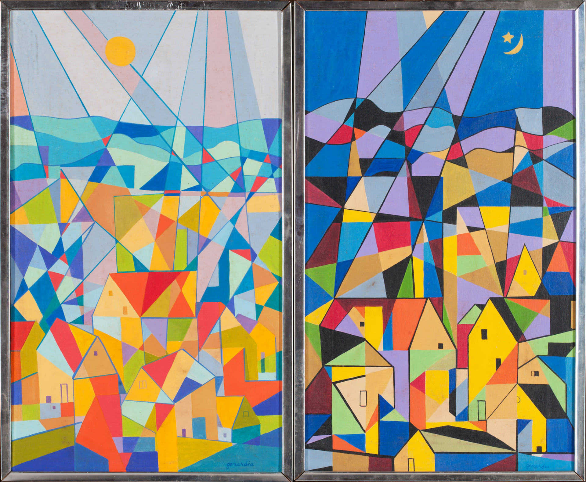 Helen Gerardia, 1903-1988 (Ukraine/USA), diptych