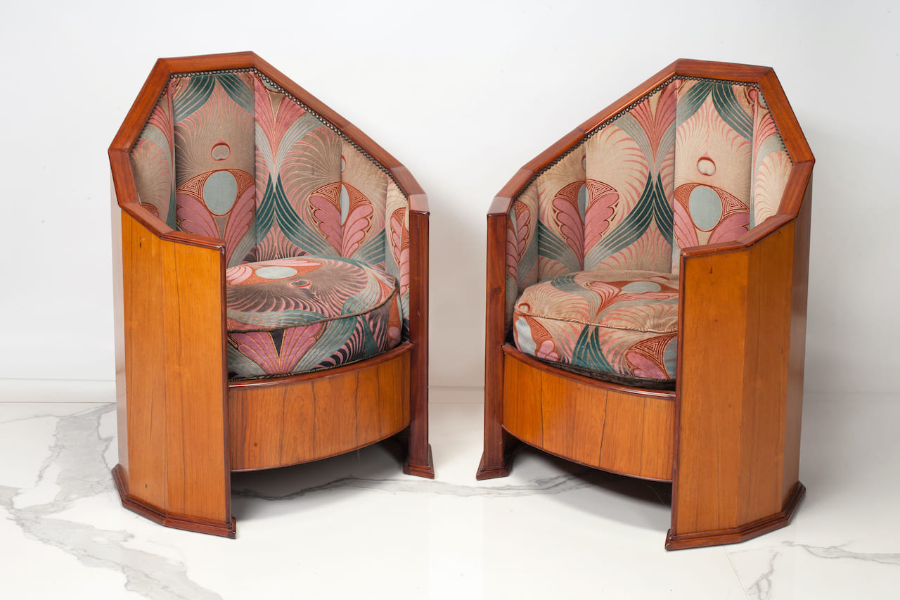 Art Deco Salon Set, 5 Pieces, circa 1920-30s