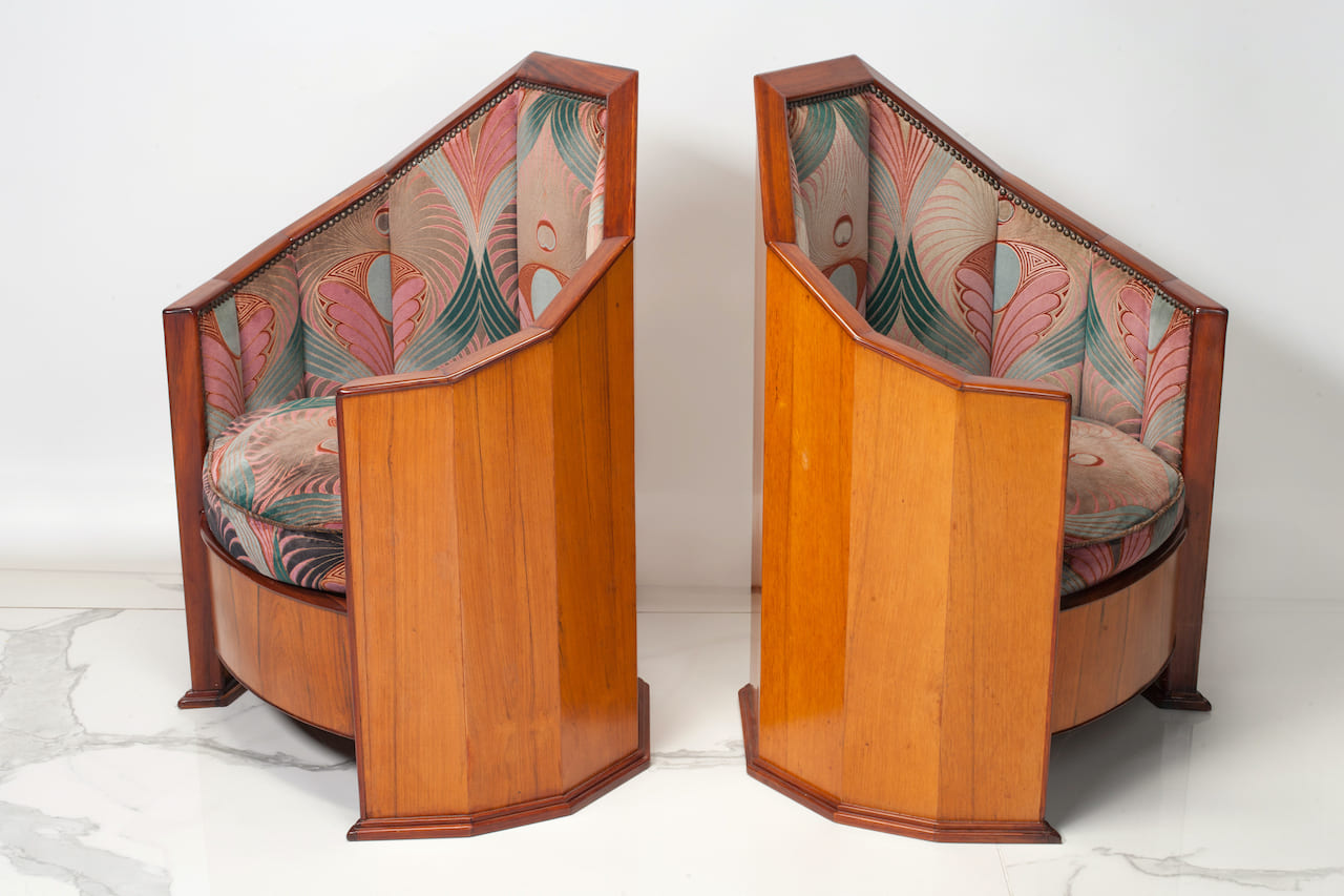 Art Deco Salon Set, 5 Pieces, circa 1920-30s