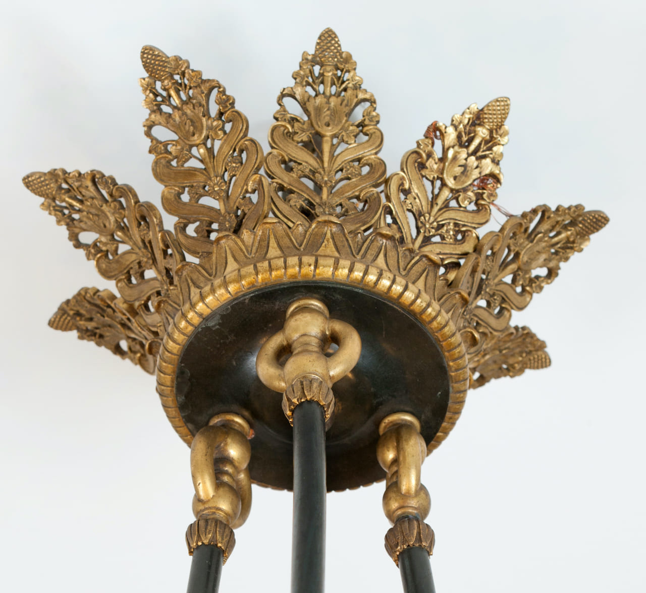 Empire Bronze Chandelier, the mid-19th century
