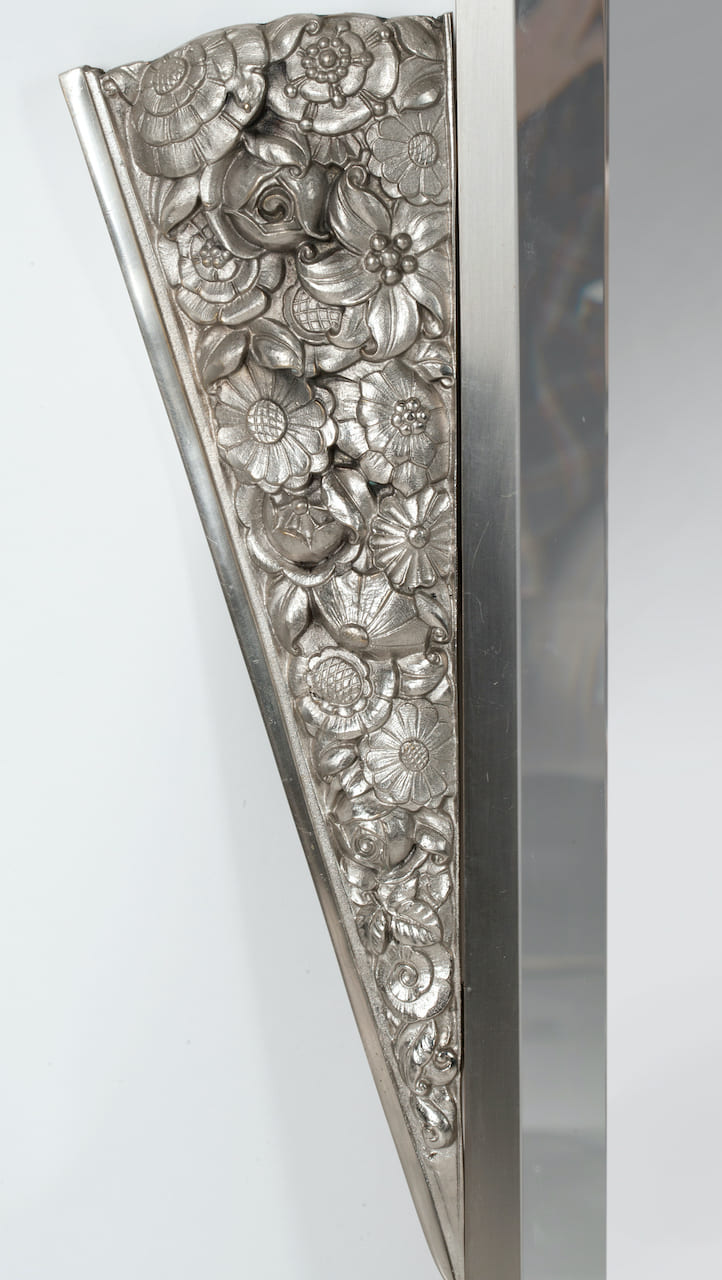 Art Deco Bronze Mirror, 1920s