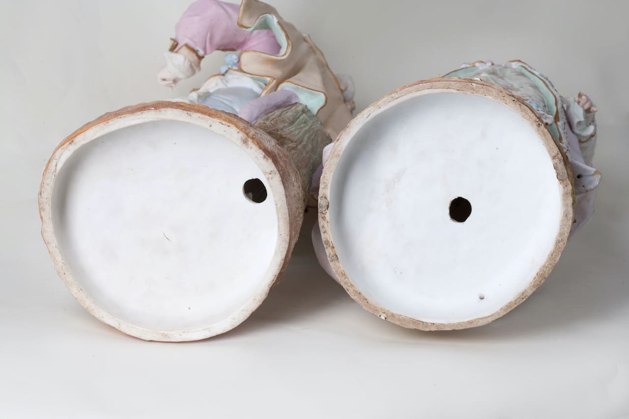 A Pair of Figures, Biscuit, 19-20th century (Europe)