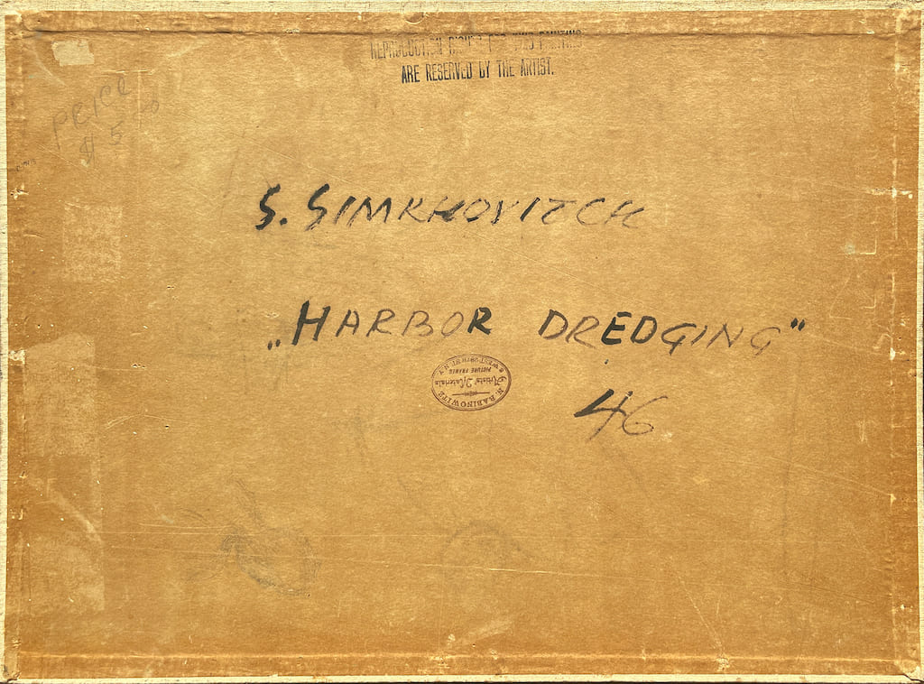 Simkha SIMKHOVITCH, 1885-1949 (Russia/USA)