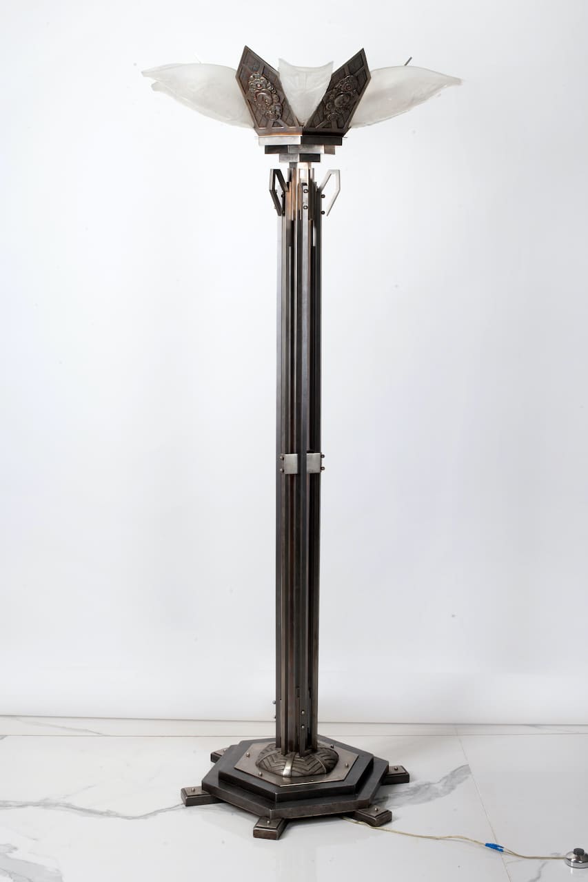 Art Deco Floor Lamp, early 20th century