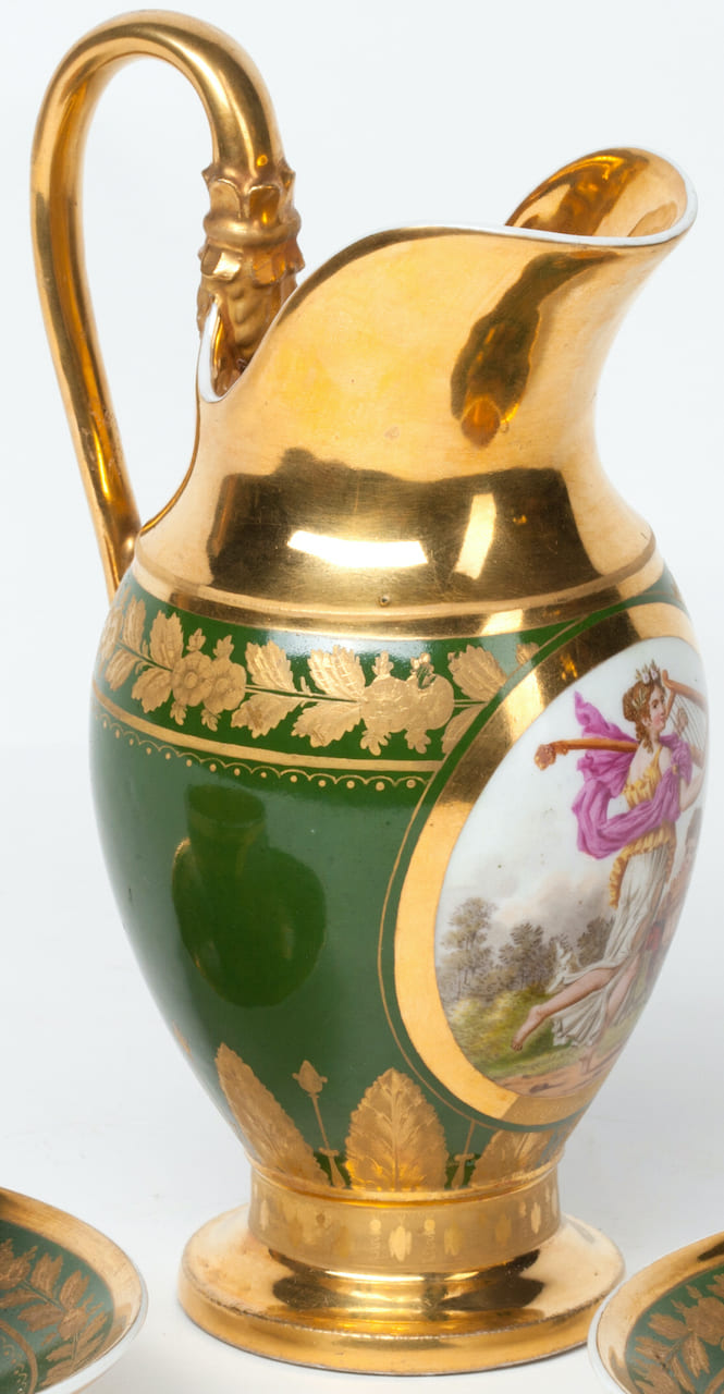Empire Tea Set for 6 Persons, 19th century