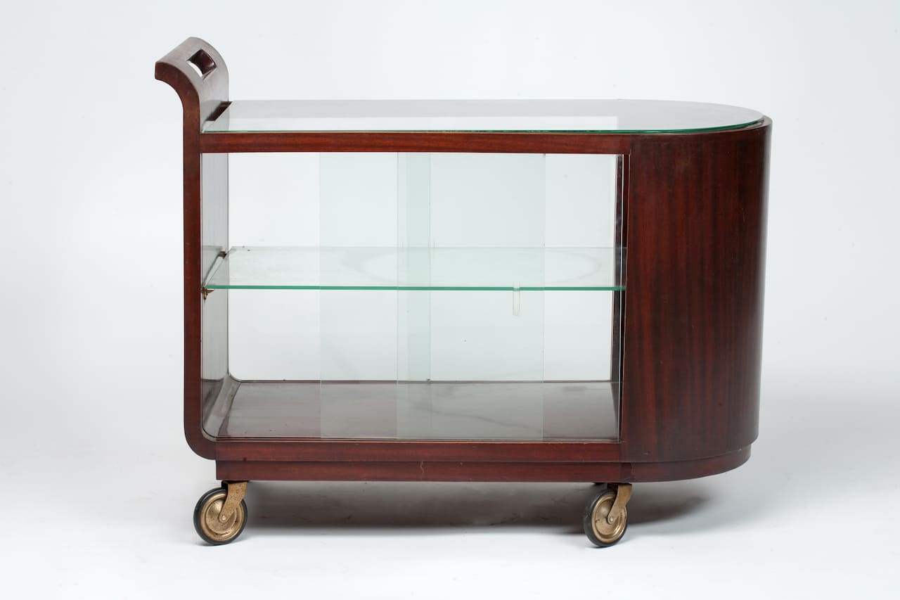 Art Deco Serving Trolley, mid-20th century