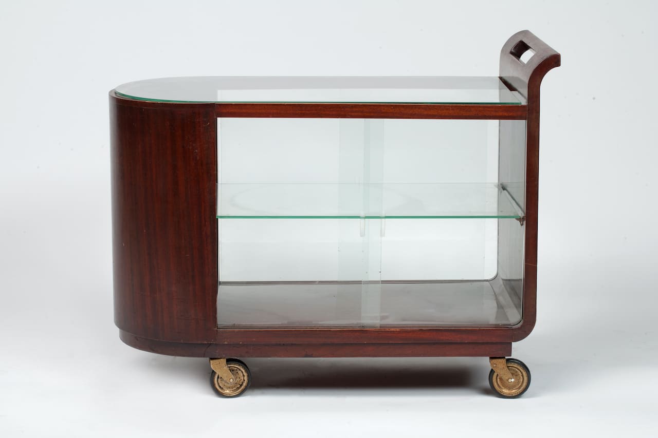 Art Deco Serving Trolley, mid-20th century