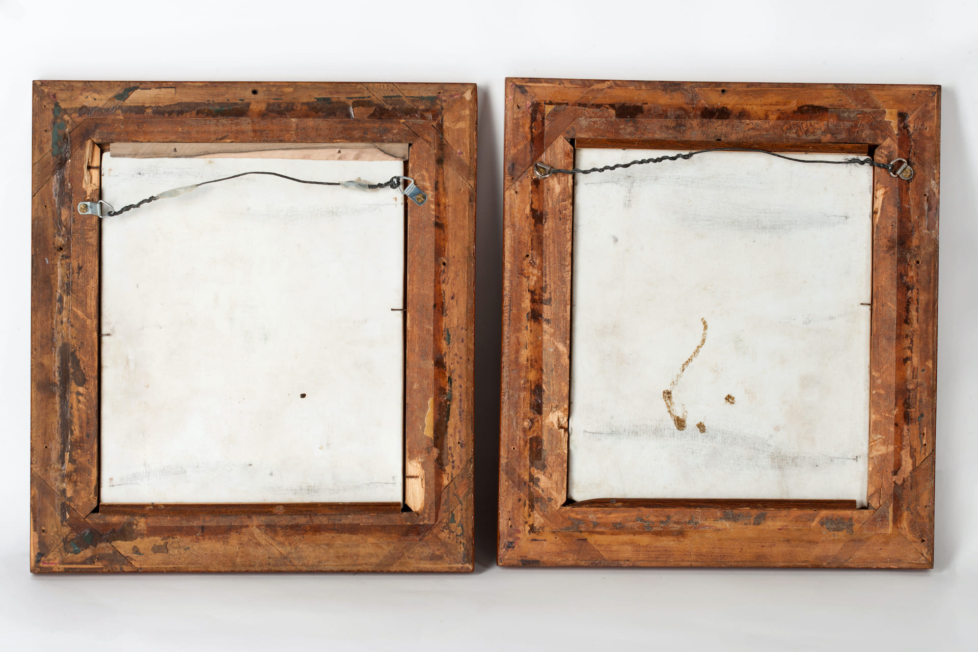 Pair of Porcelain Painting Layers, 19th century