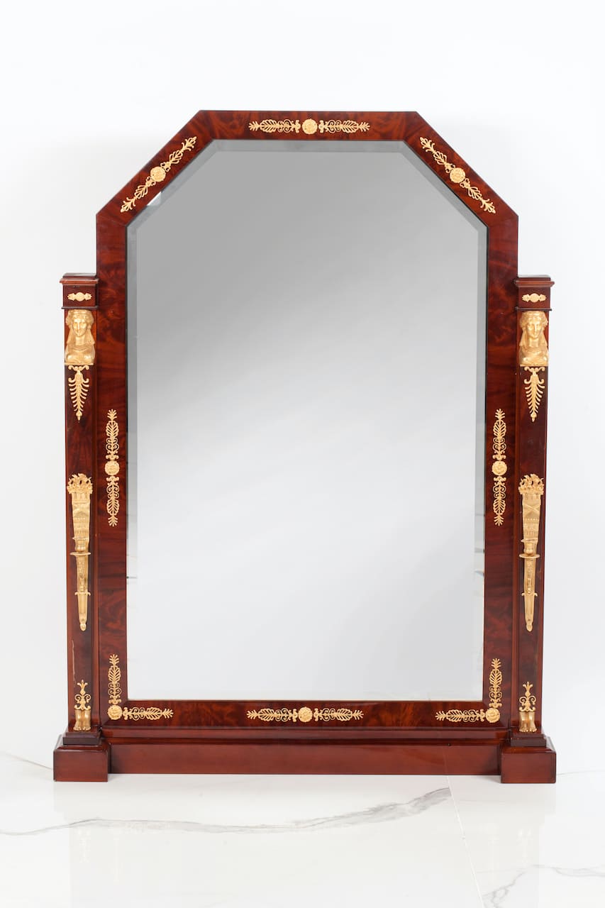 Empire Bronze Mirror, 1st half of the 19th century