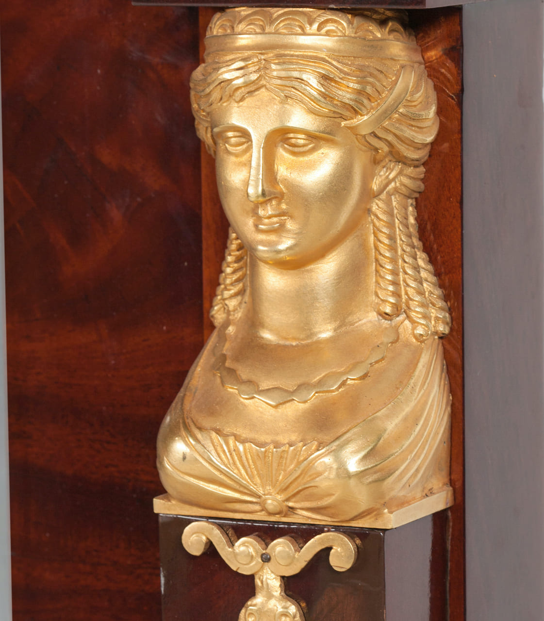 Empire Bronze Mirror, 1st half of the 19th century