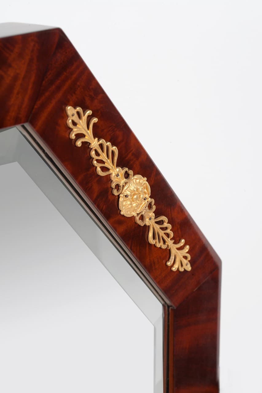 Empire Bronze Mirror, 1st half of the 19th century
