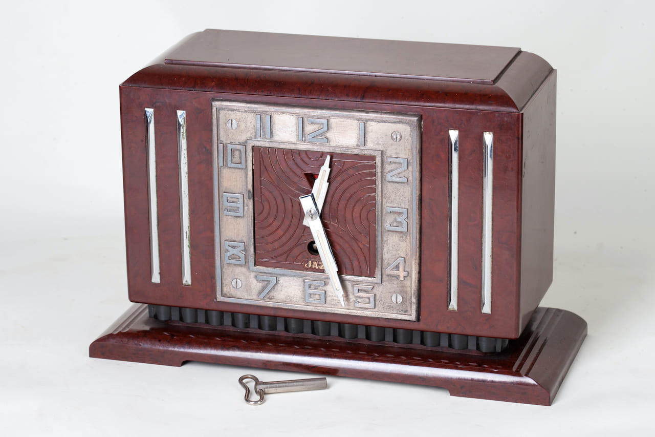 Art Deco Table Clock Jaz