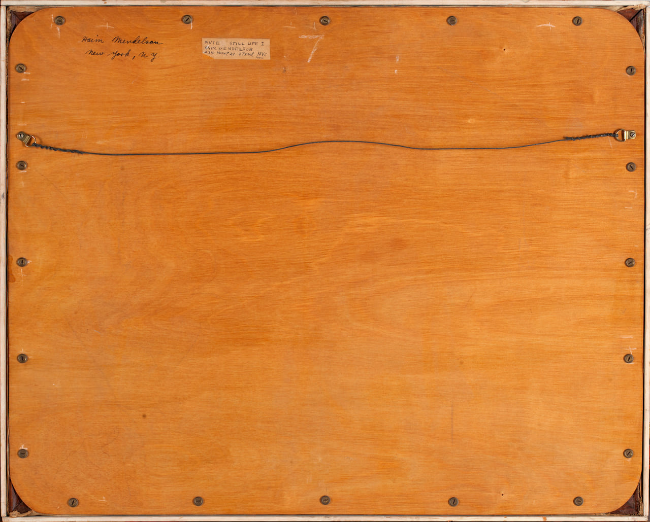 Haim Mendelson, 1923-2009 (Poland/USA)
