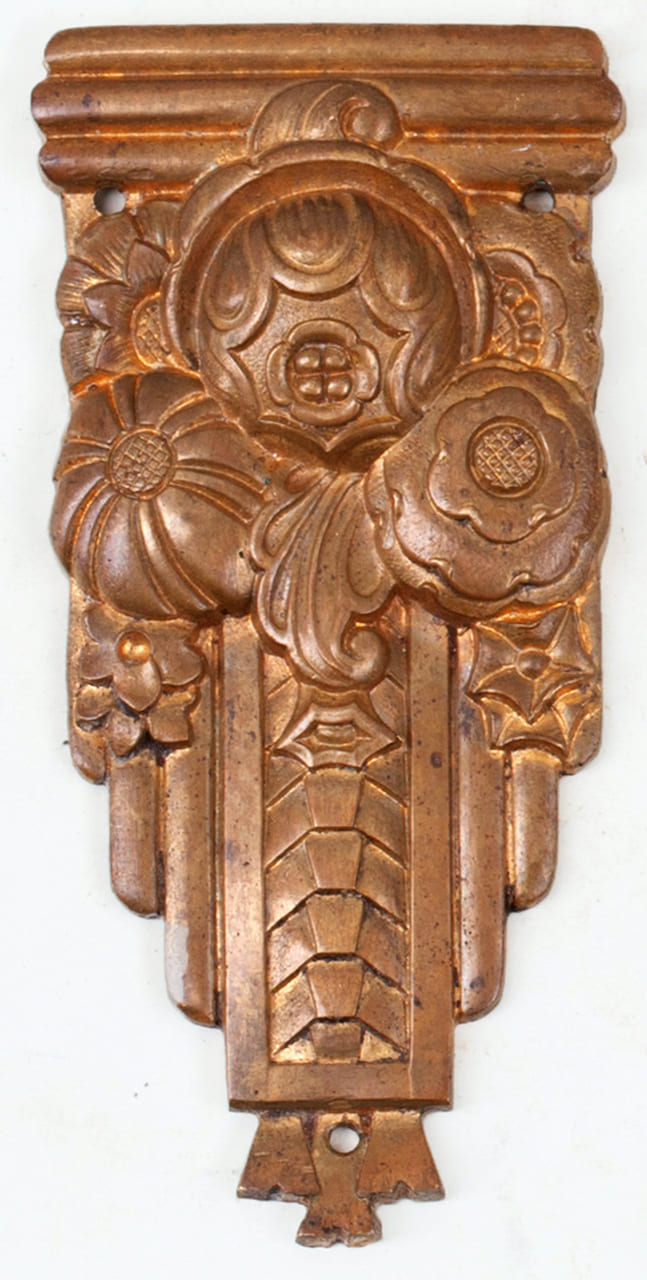 Art Deco Decorative Bronze Appliques