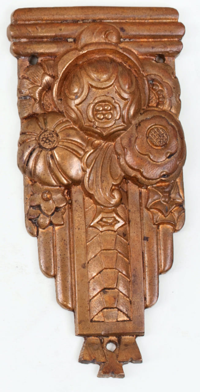 Art Deco Decorative Bronze Appliques