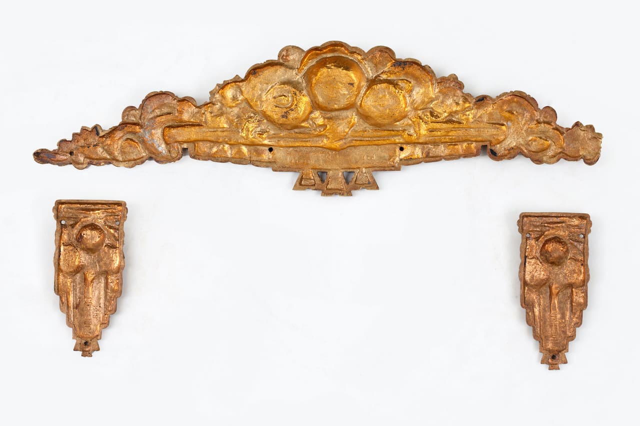 Art Deco Decorative Bronze Appliques