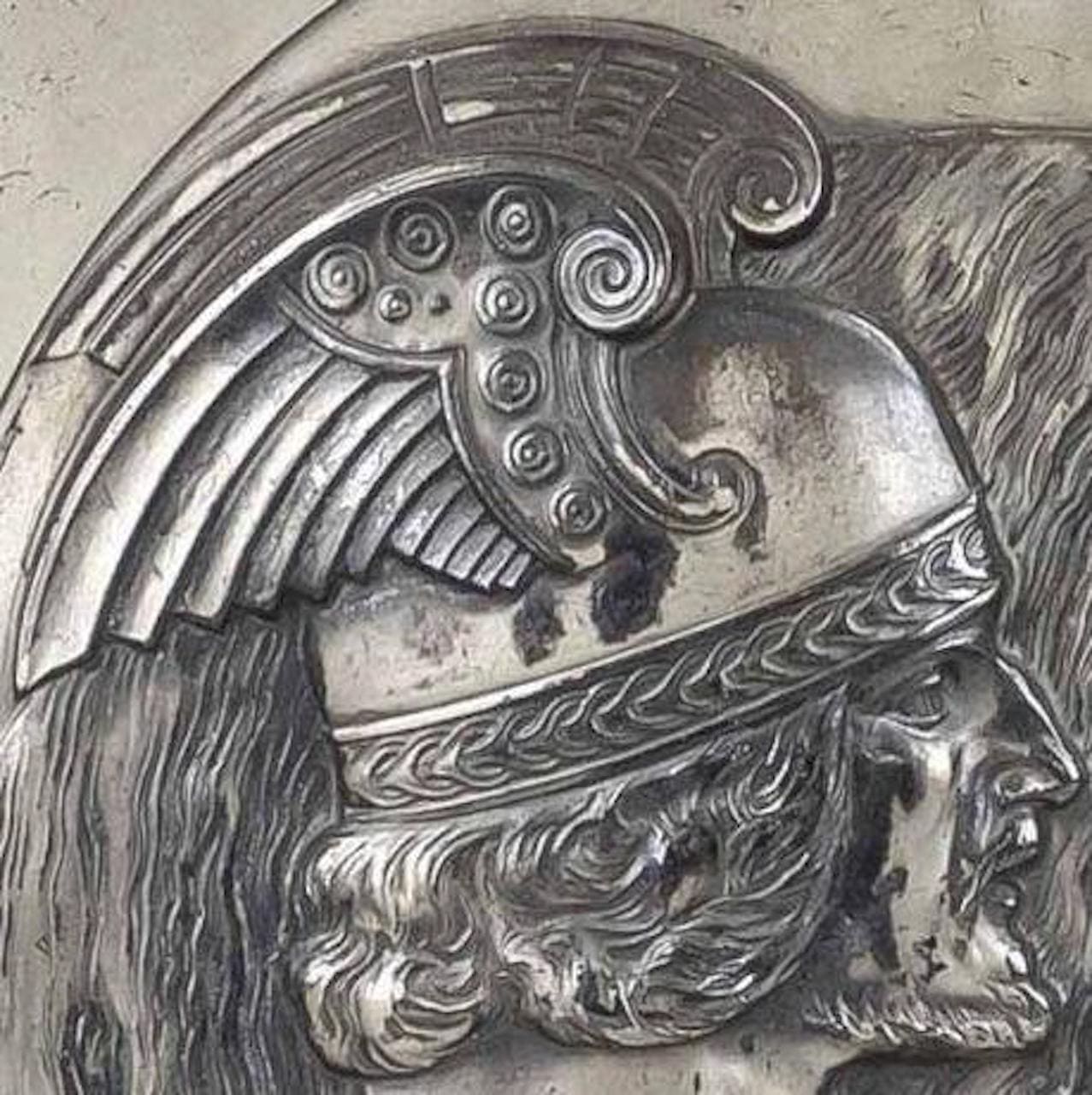 Tray, Silver Plated Metal, 20th century