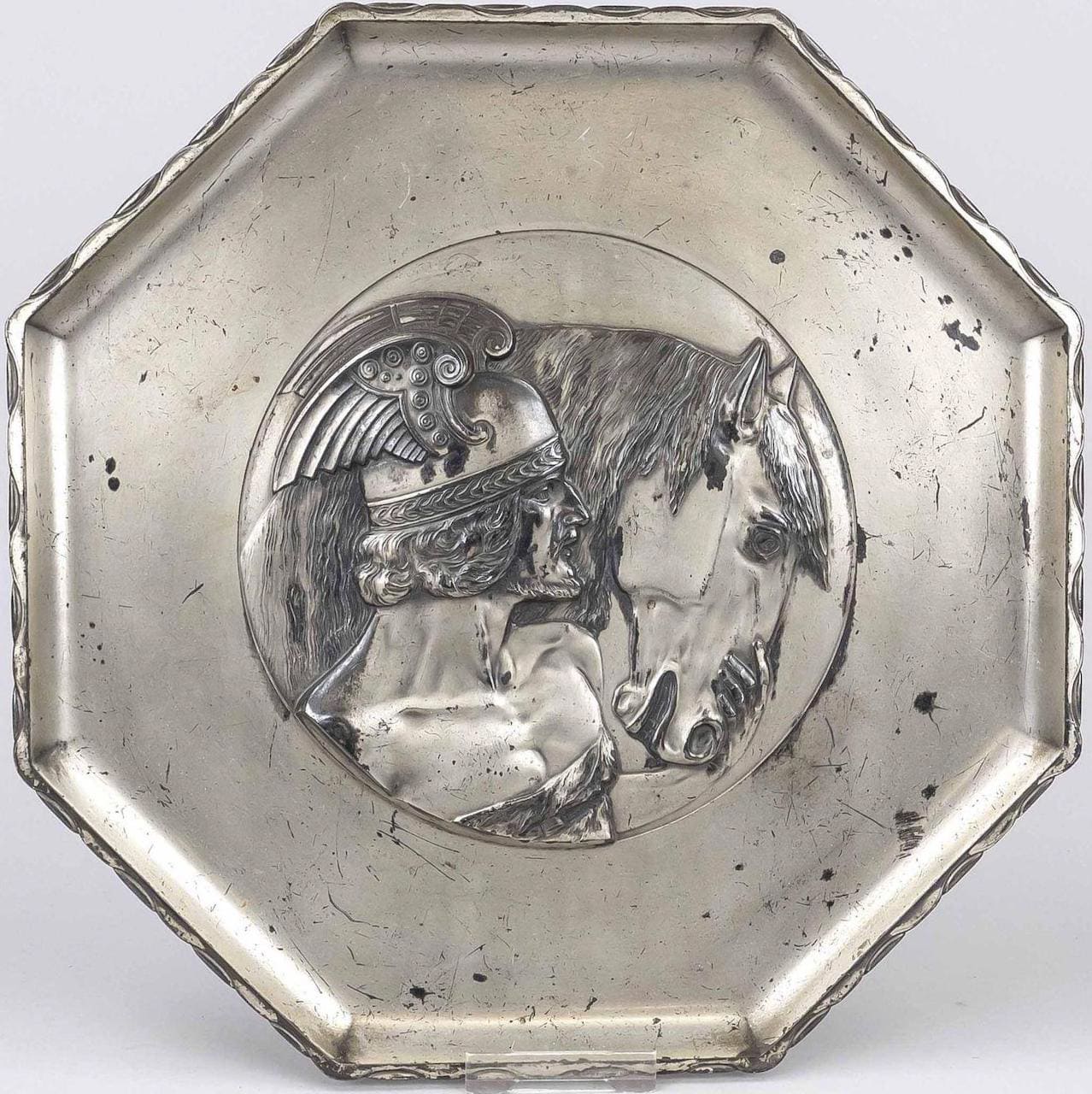 Tray, Silver Plated Metal, 20th century