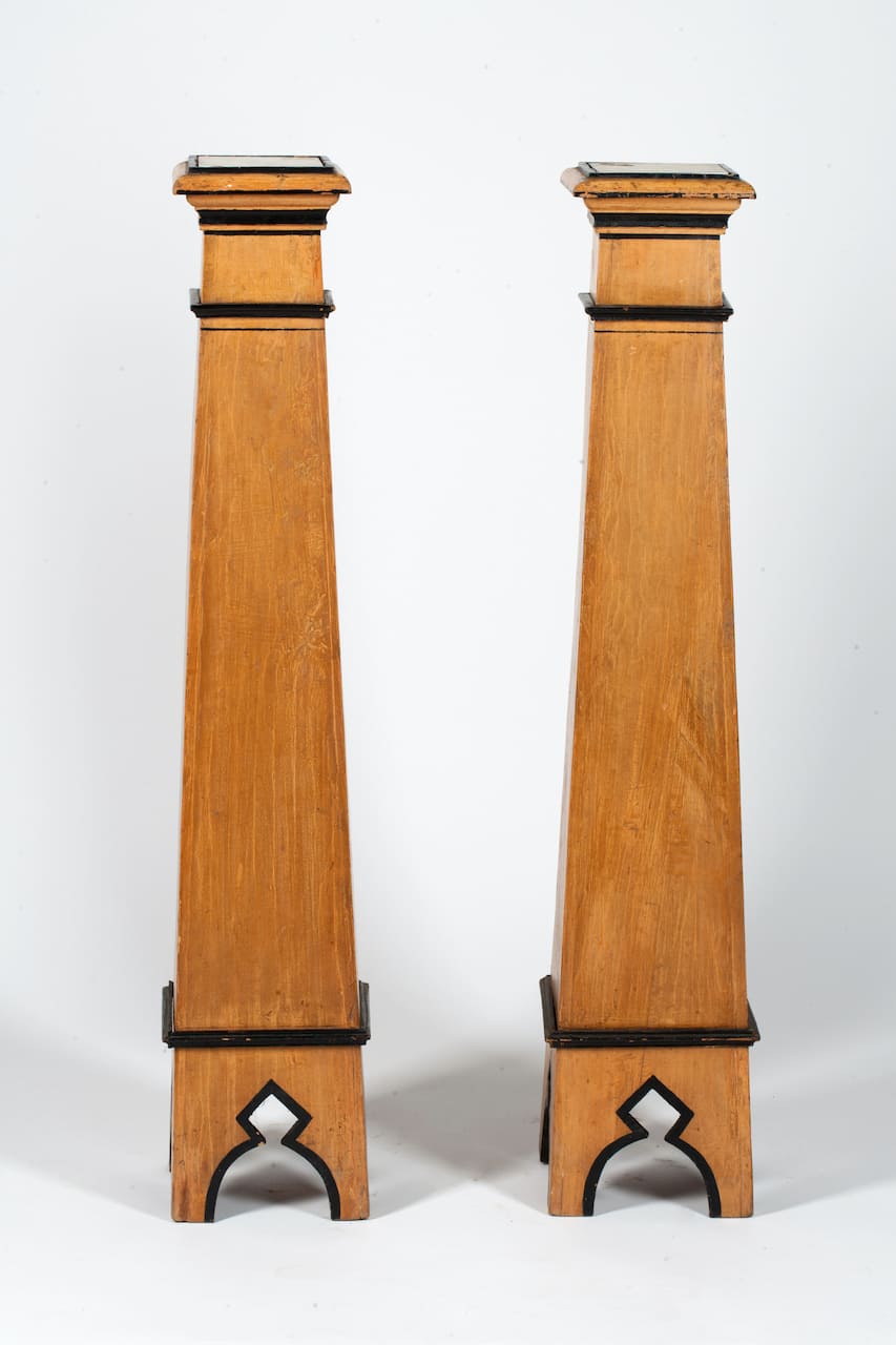 Pair of Pedestal Stands, early 20th century