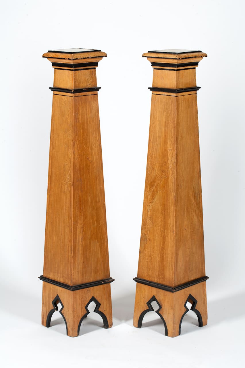 Pair of Pedestal Stands, early 20th century