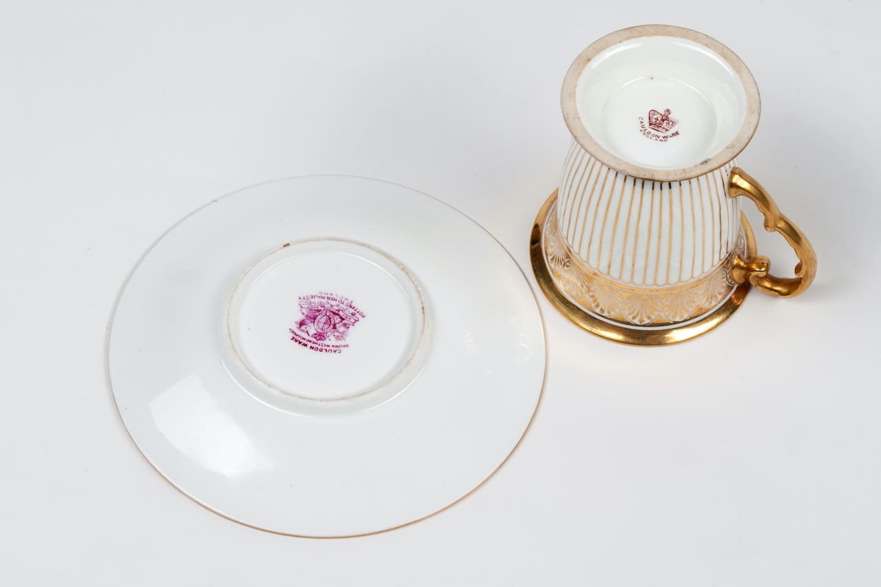 Porcelain Cup with Saucer (London)