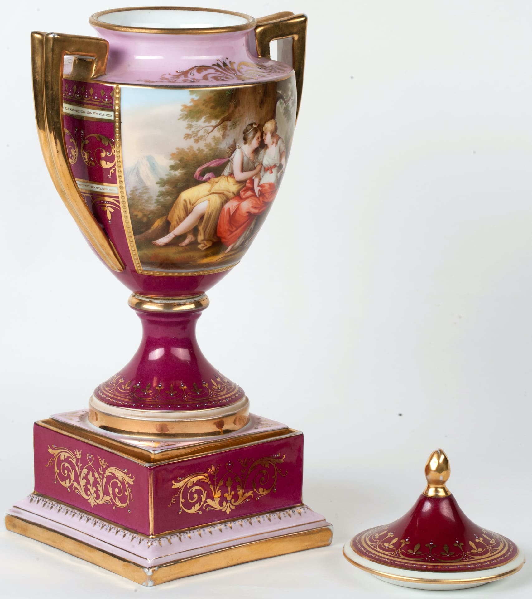 Porcelain Vase, Vienna, 19th century