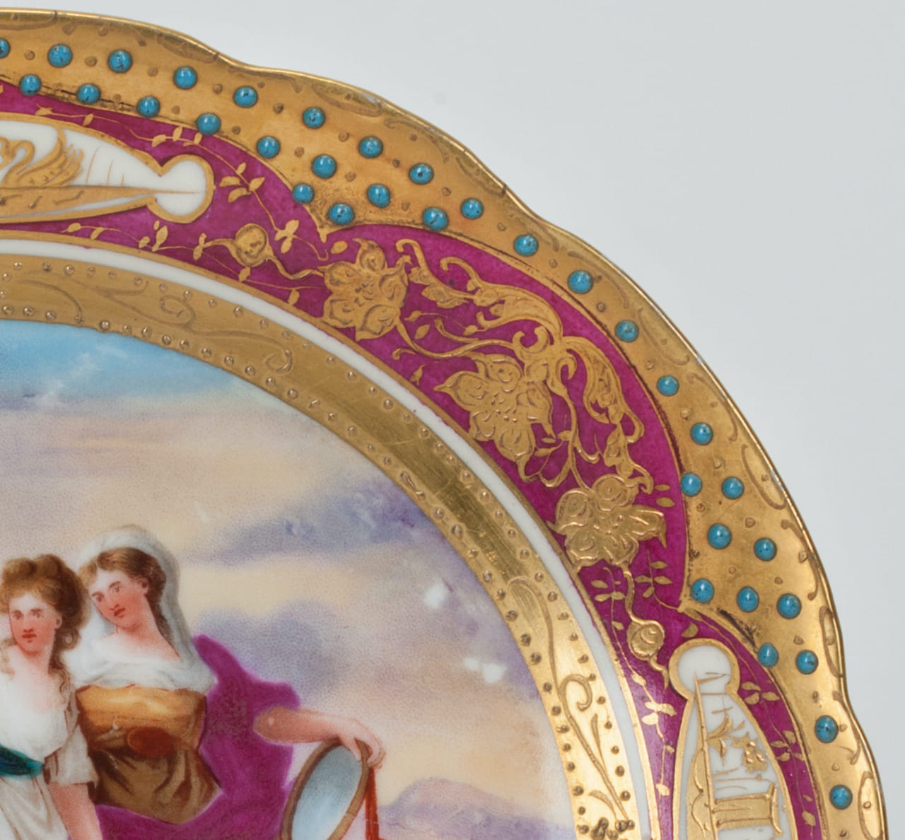 Porcelain Cabinet Plate, 19th-20th century