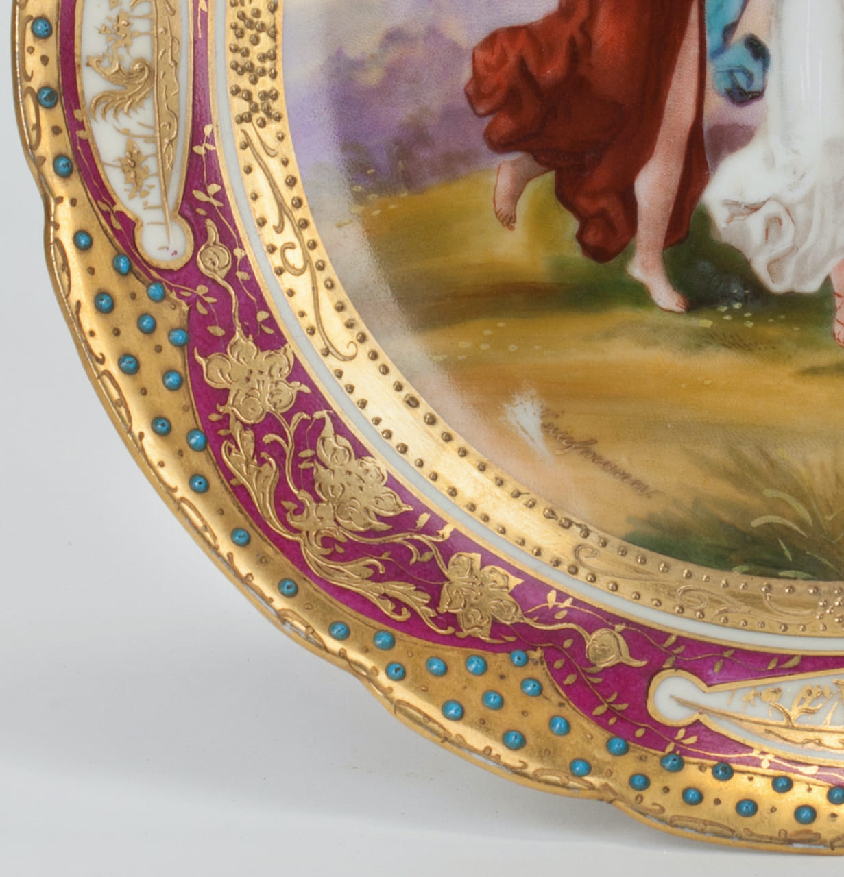 Porcelain Cabinet Plate, 19th-20th century
