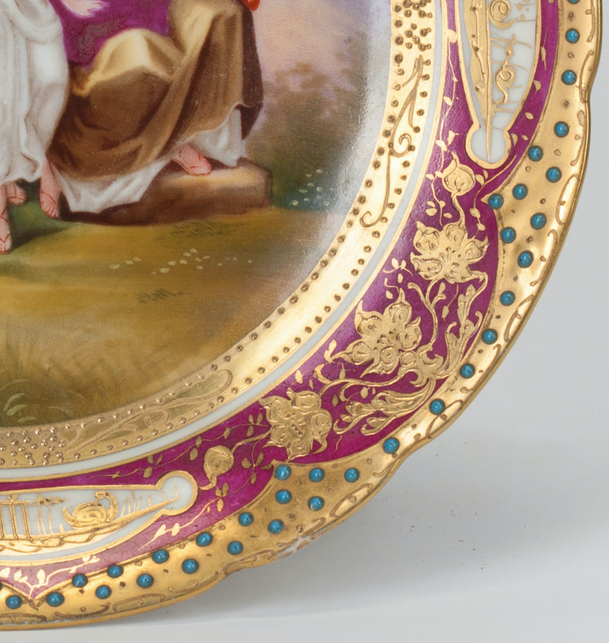 Porcelain Cabinet Plate, 19th-20th century