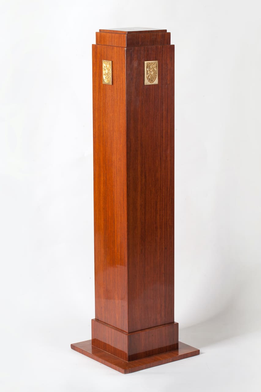 Art Deco Pedestal Stand, early 20th century