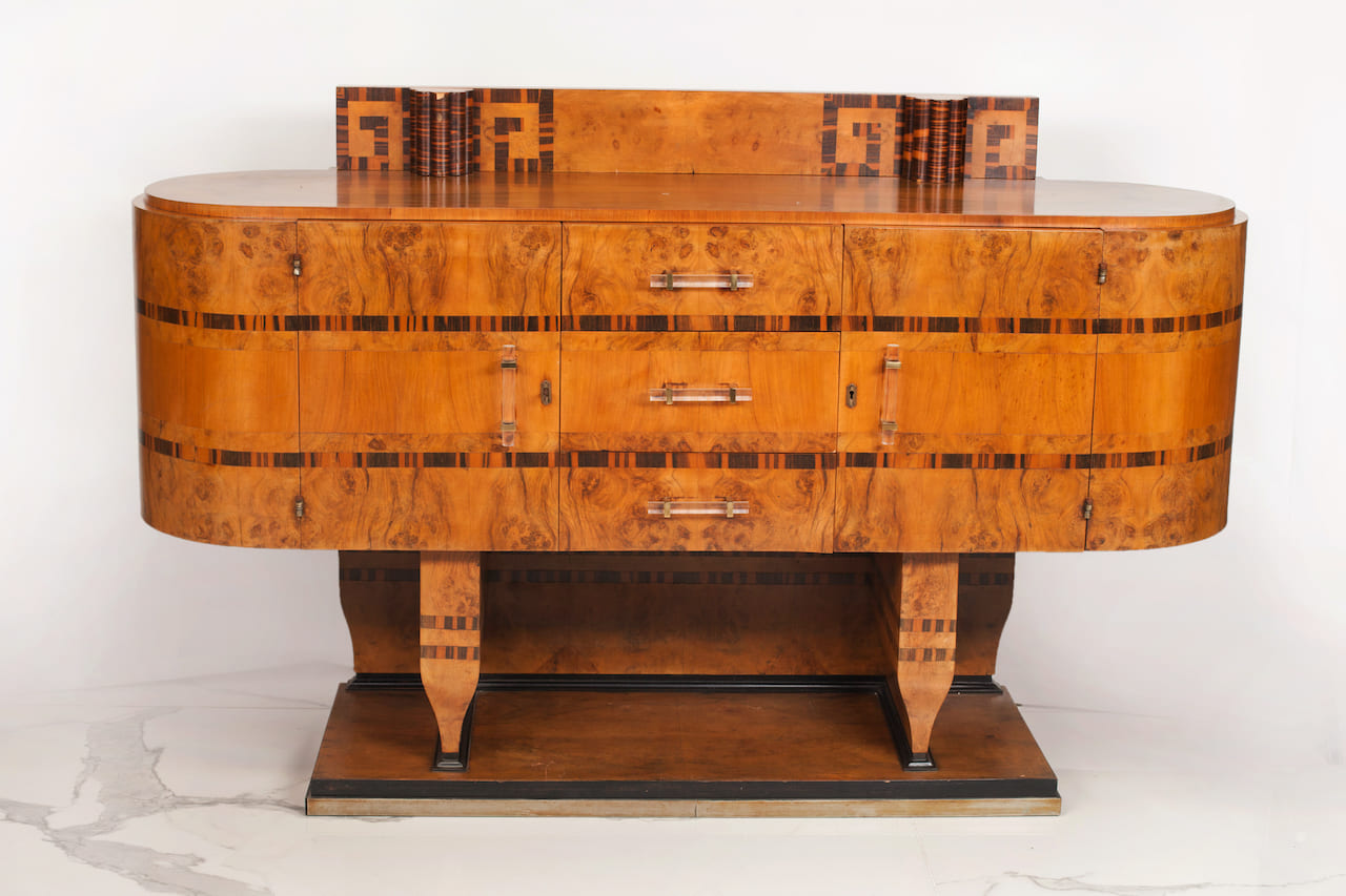 Art Deco Chest of Drawers, 1920s-40s