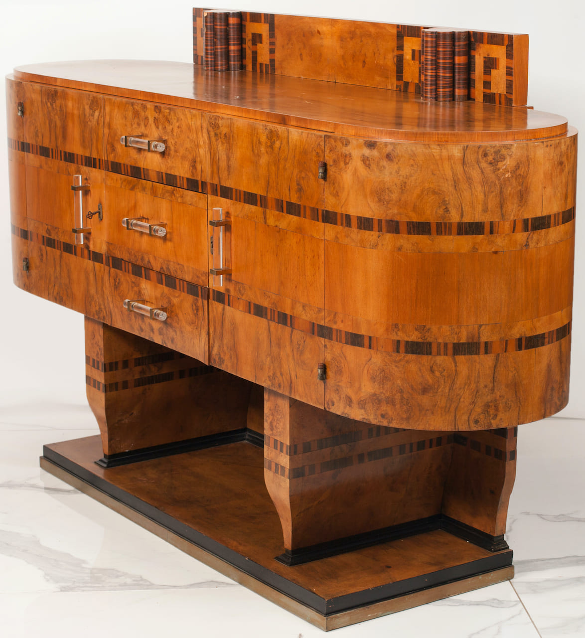 Art Deco Chest of Drawers, 1920s-40s