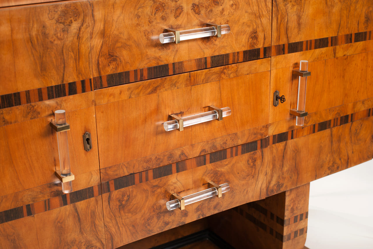 Art Deco Chest of Drawers, 1920s-40s