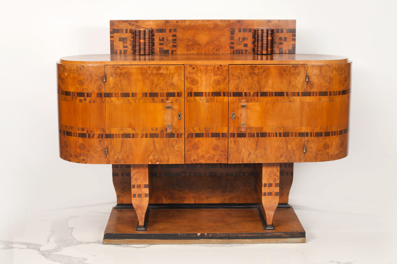 Art Deco Chest of Drawers, 1920s-40s
