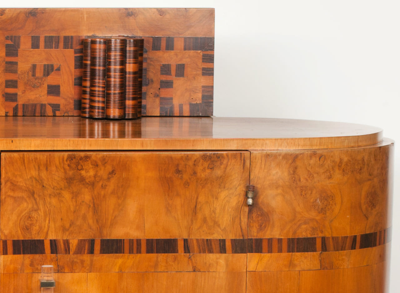 Art Deco Chest of Drawers, 1920s-40s