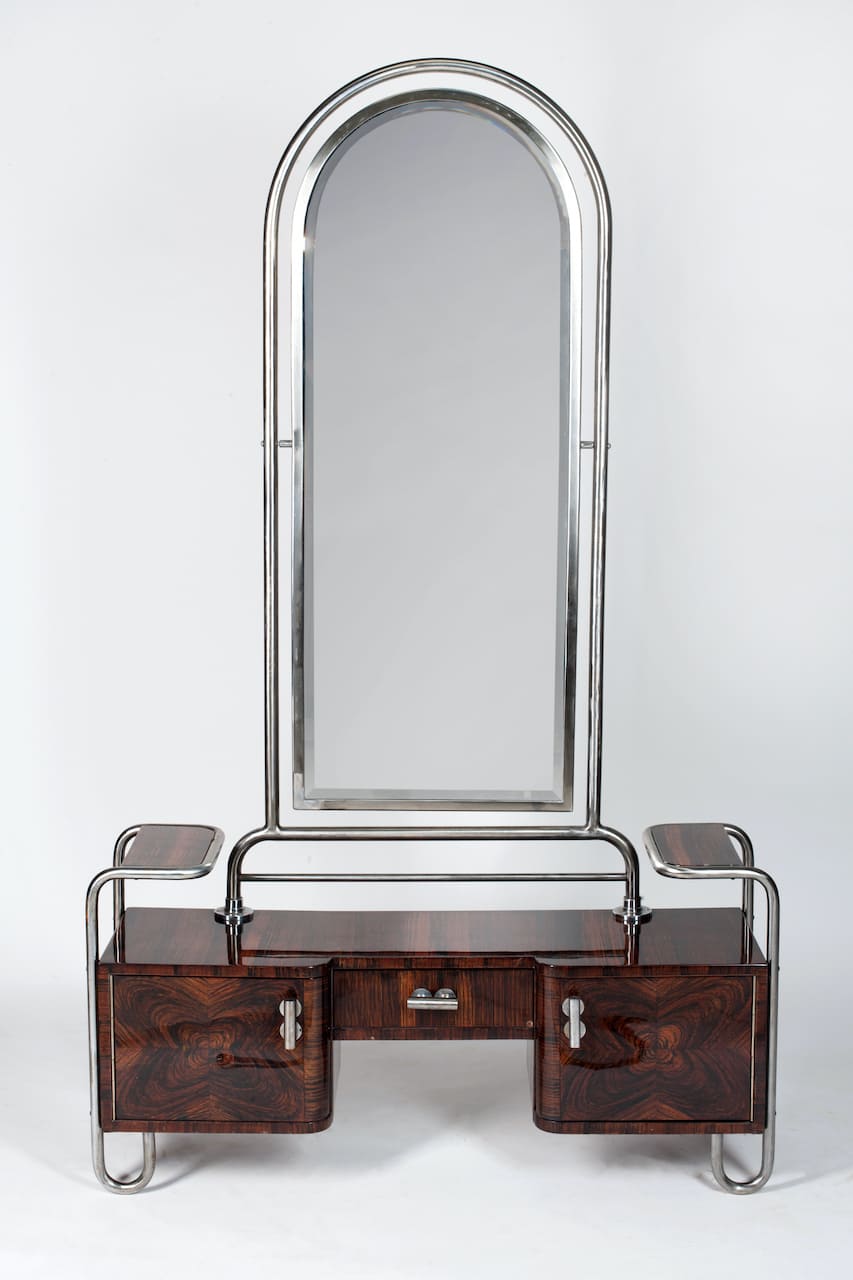 Art Deco Hallway Mirror, 20th century