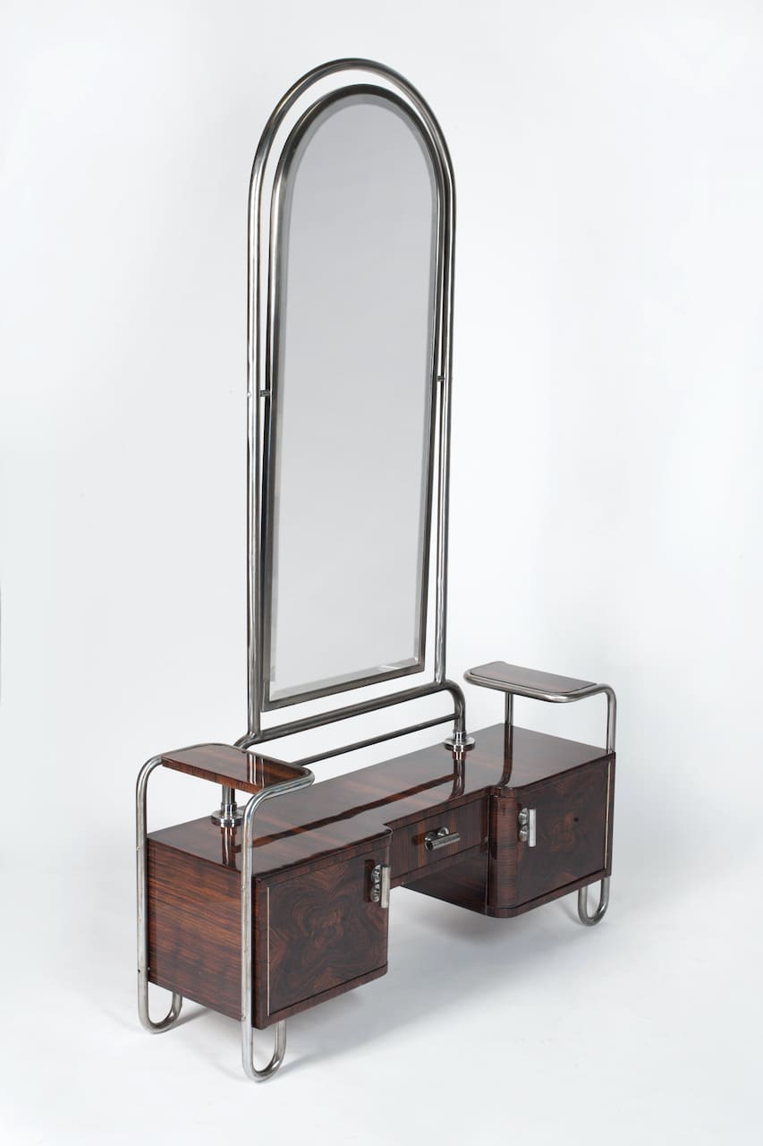 Art Deco Hallway Mirror, 20th century