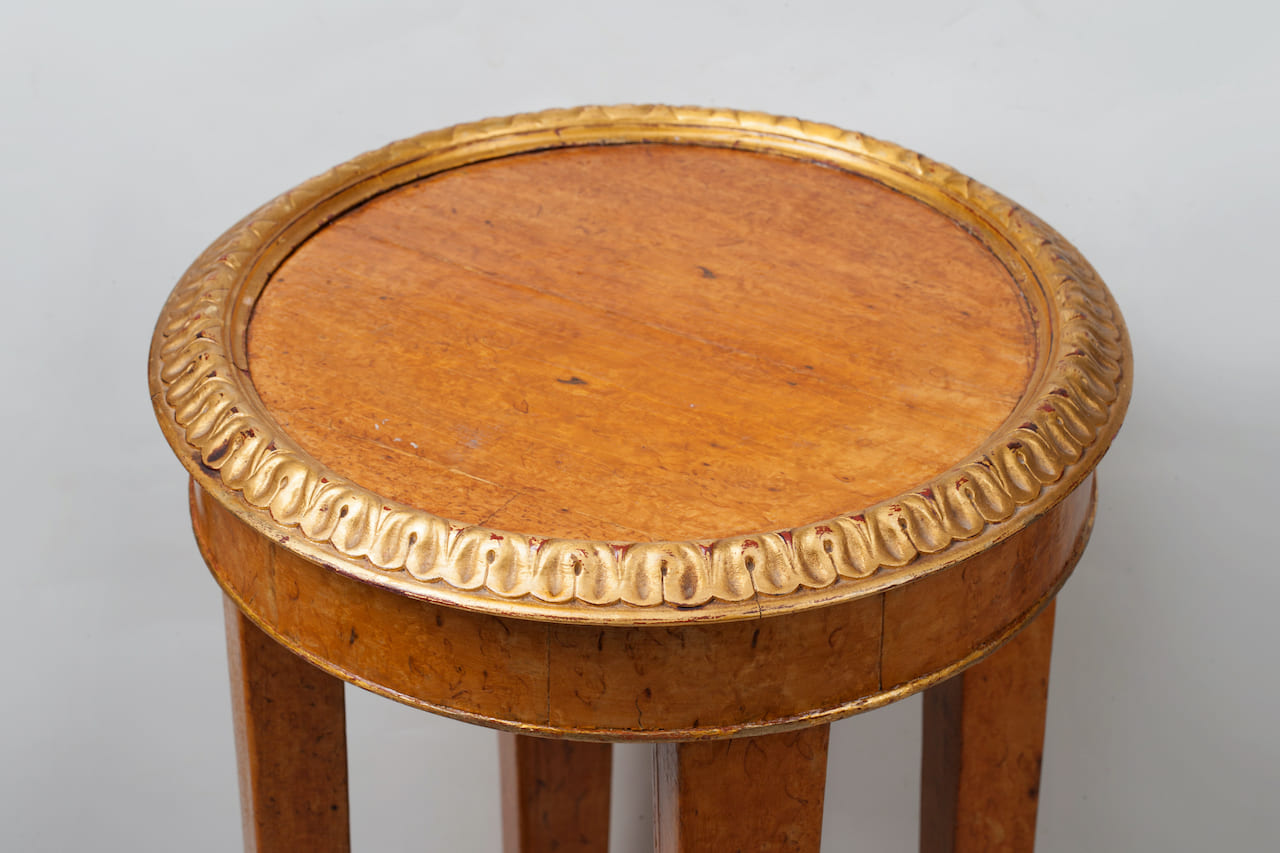 Pedestal Table, Karelian Birch, 19th-20th century