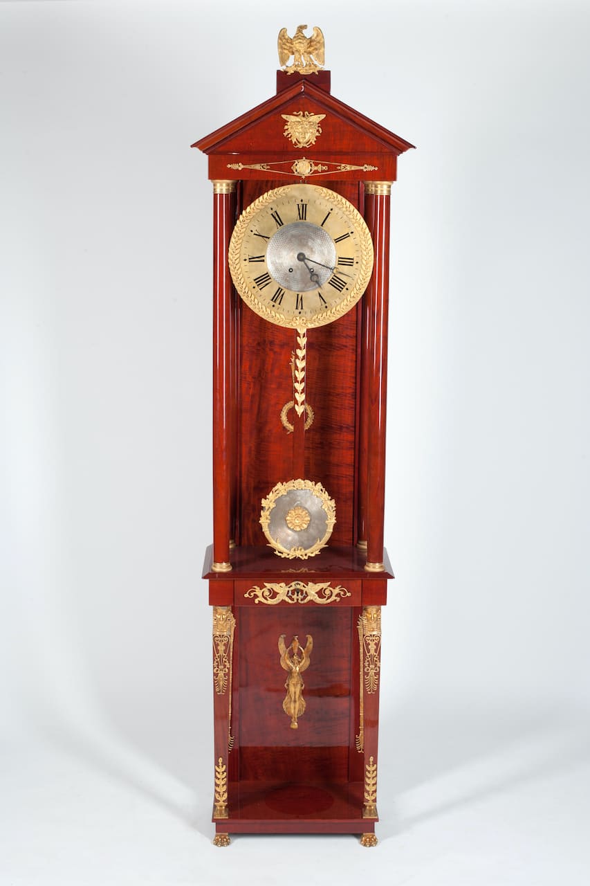 Empire Floor Clock, mid-19th century