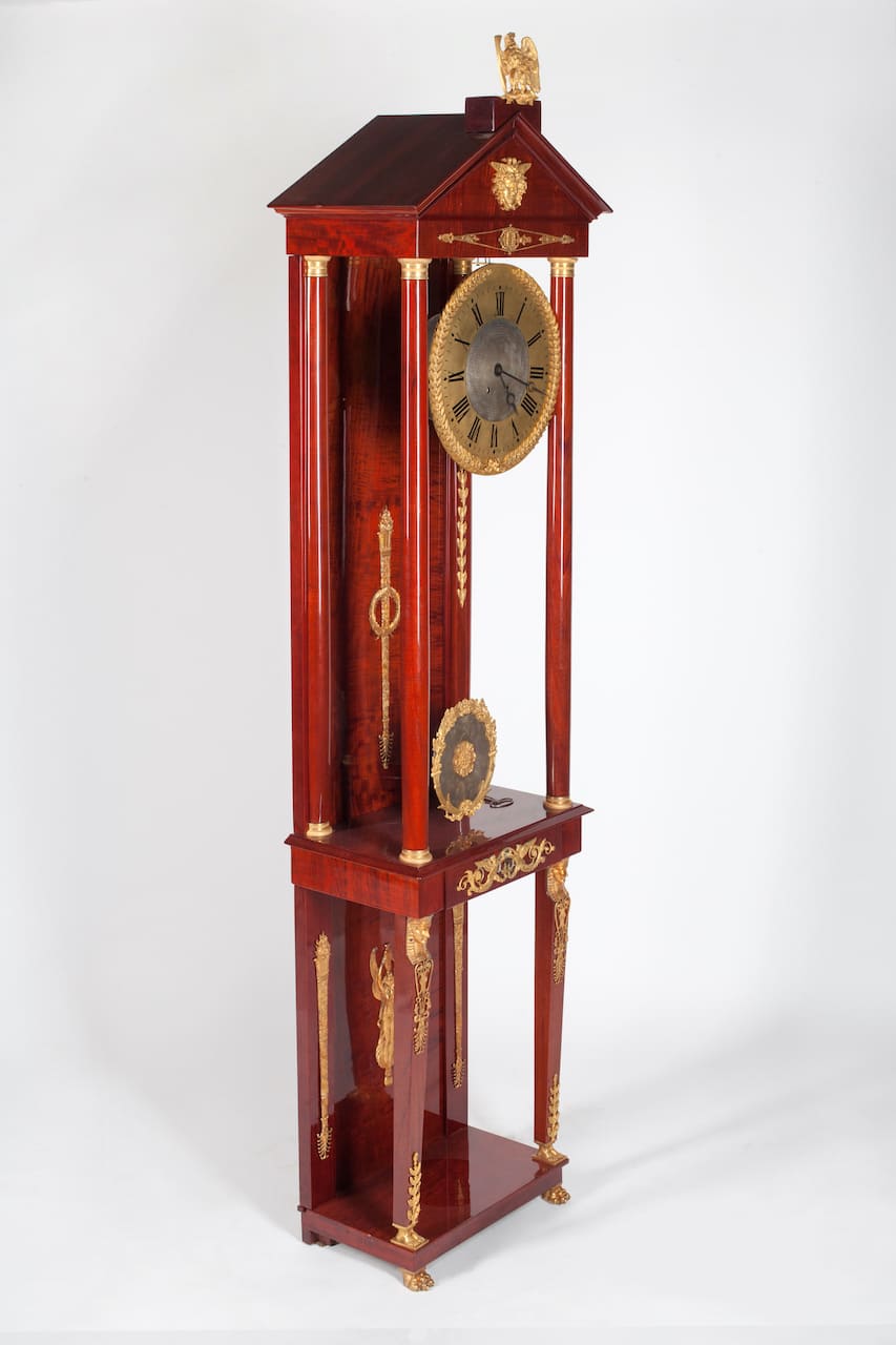 Empire Floor Clock, mid-19th century