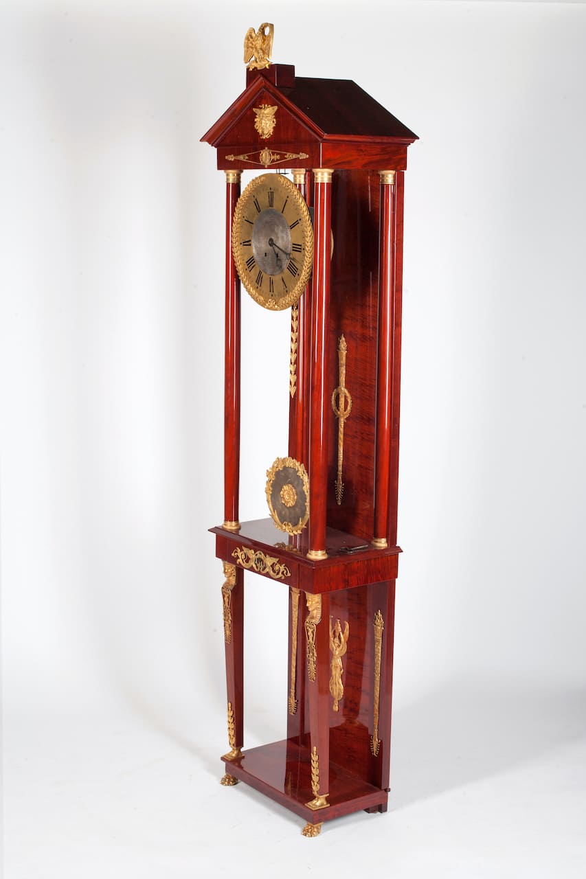 Empire Floor Clock, mid-19th century