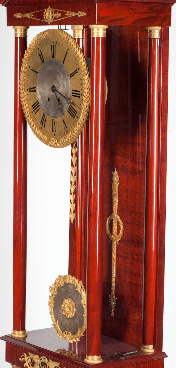 Empire Floor Clock, mid-19th century