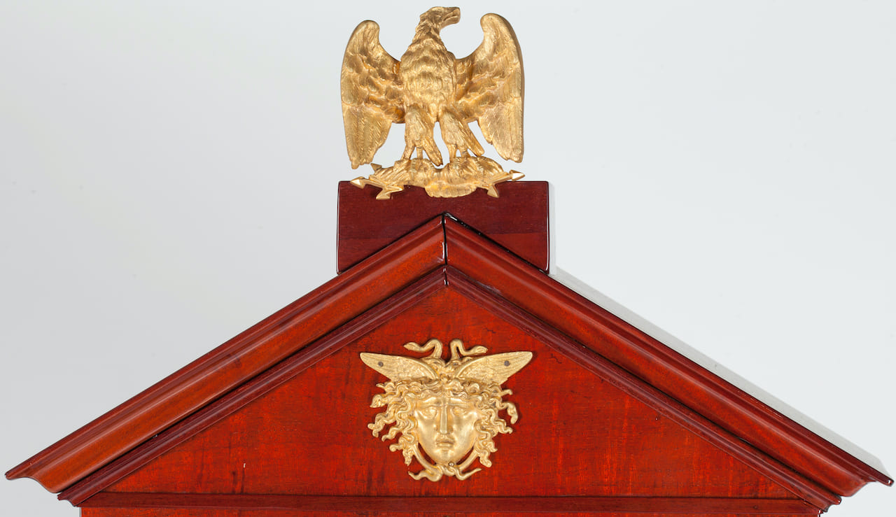 Empire Floor Clock, mid-19th century